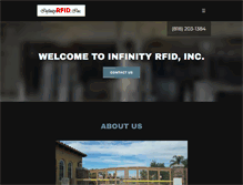 Tablet Screenshot of infinityrfidinc.com